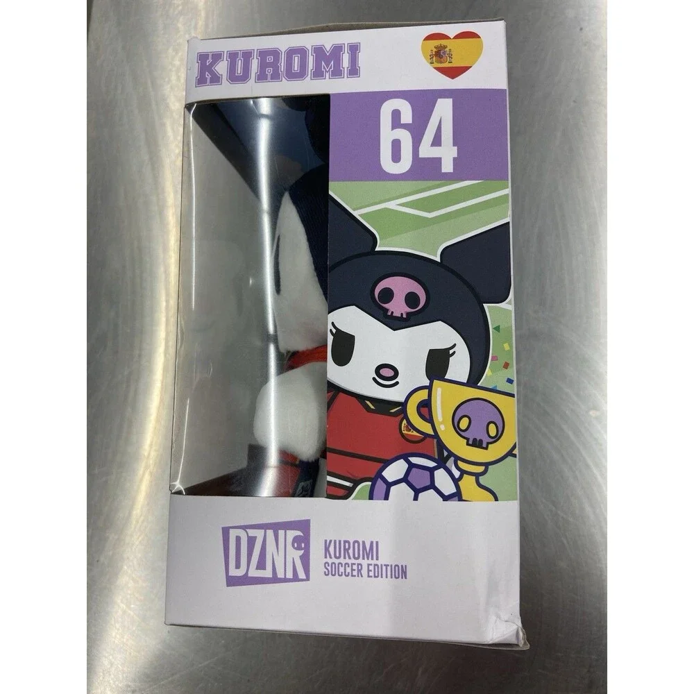 DZNR Kuromi Soccer Edition Spain Plush Collectible Designer Toy #64 NIB